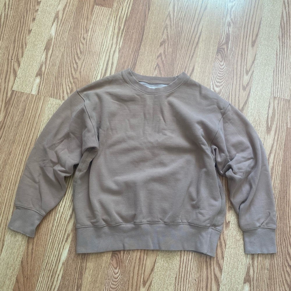 American Eagle Vintage Brown Tan Sweater/Crewneck